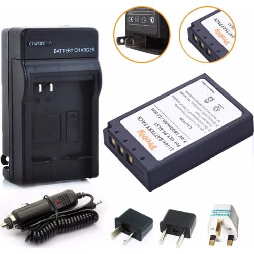 PROBTY PS-BLS1 PS BLS1 PSBLS1 Battery + Charger for Olympus PEN E-PL1 E-PM1 EP3 EPL3 Evolt E-420 E-620 E-450 E-400 E-410 Camera