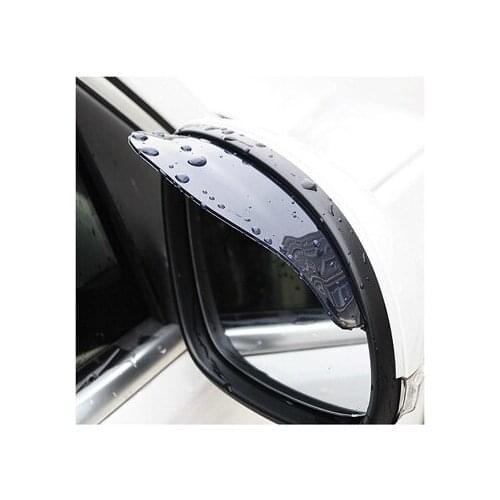 Factory price Universal a pair Flexible plastic Car Rearview Mirror Rain Shade Rainproof Blades Back Mirror Eyebrow Rain Cover
