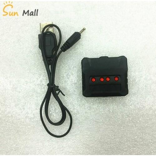 1 charge 4 Charger 3.7V lithium battery balance charger 1S H107D small four-axis charger
