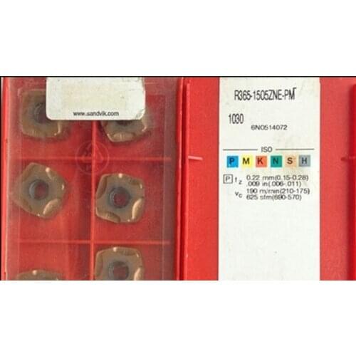10PCS CARBIDE INSERT R365-1505ZNE-PM1030