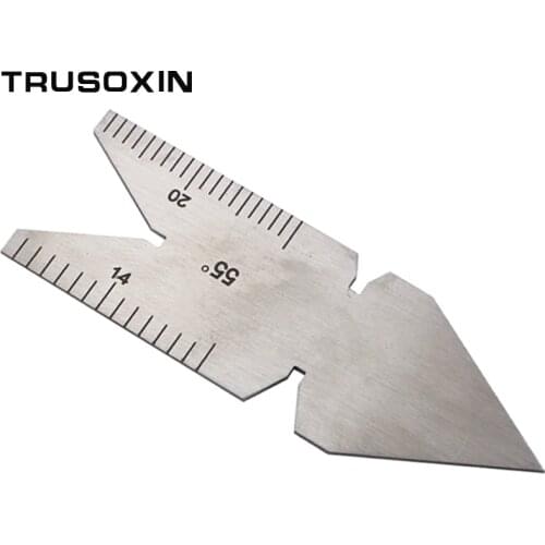 Welding Tools Welding Rule Rib Gauge 55 Angle Welding gauge Center Gauge CENTER Gauge Whit Worth 55 Degree Metric Screw Thread