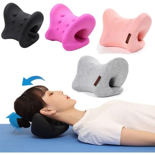 Neck Massage Pillow Cervical Traction Orthopedic Bed Reclinable Stretcher Shiatsu Miracle Relaxation for Shoulder Pain droshippi