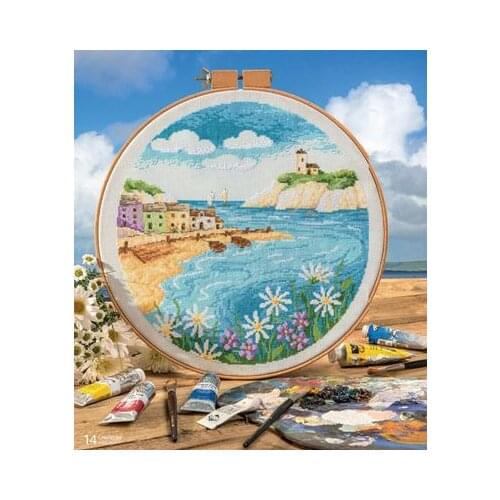 ZZ WY Top Quality Lovely Counted Cross Stitch Kit counted embroidery cross stitch Magazine Spring Break