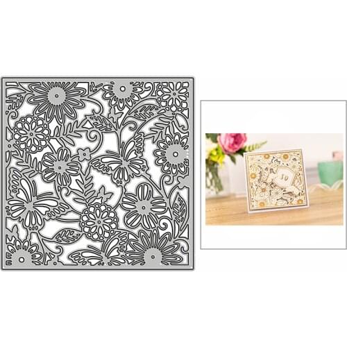 New Butterflies Blooms Craft Embossing Mold 2021 Metal Cutting Dies for DIY Decorative Scrapbooking Album Card Making No Stamps