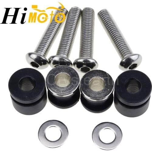 New Arrival Motorcycle Sissy Bar Backrest Detachable Docking Hardware Bolt Kit For Harley Breakout FXSB 2013 2014 2015 2016 2017
