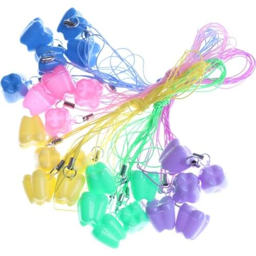 10Pcs Plastic Baby Teeth Storage Box Save Milk Teeth Collecting Teeth Organizer Mini Tooth Box Cute Childen Souvenir