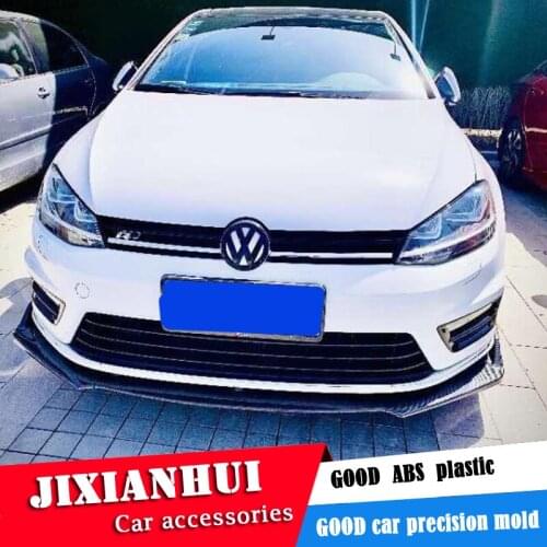 For VW golf 6 Front shovel Body kit spoiler 2011-2013 Golf GTI R ABS Rear lip rear spoiler front Bumper Diffuser Protector