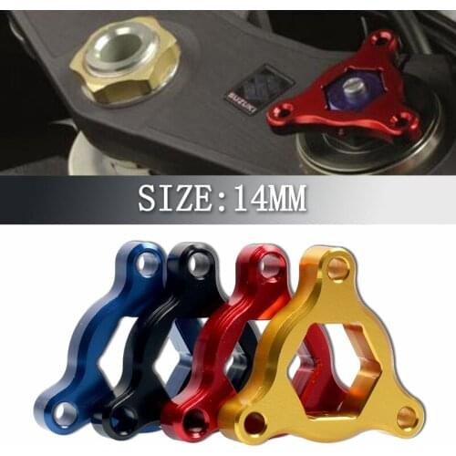 For KAWASAKI Z800 ZX6R ZX 6R 10R 14R ZX10R ZX14R ZX636R ZX6RR ZX1400 ZZR1400 Motorcycle 14mm Suspension Fork Preload Adjusters