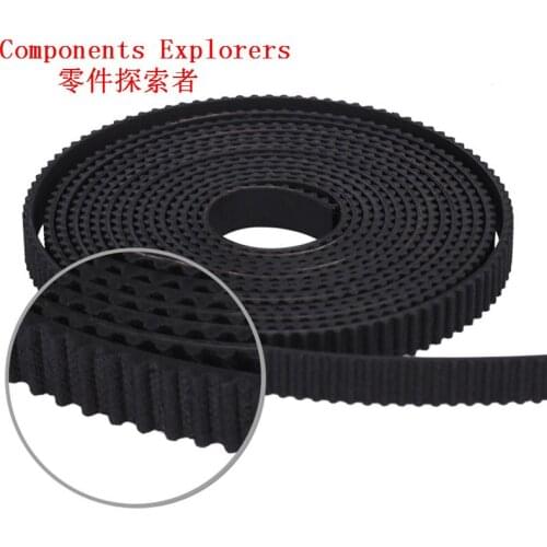 10M Belt Rubber MXL 3GT 6mm Width, 2GT 6mm 9mm Width ,Opening Belt Rubber