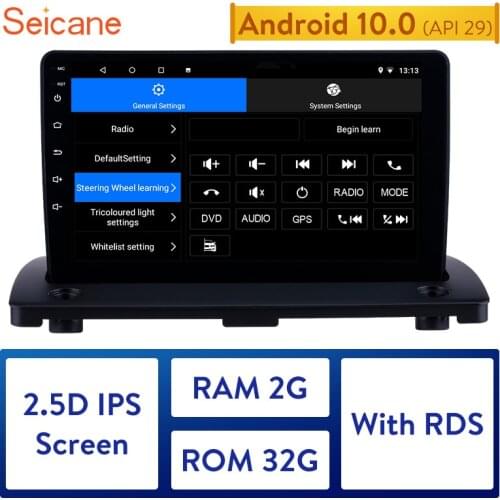 Seicane 2GB RAM Android 10.0 Car GPS Radio Stereo Unit Player For 2004 2005-2012 2013-2014 Volvo XC90 Support Digital TV TPMS