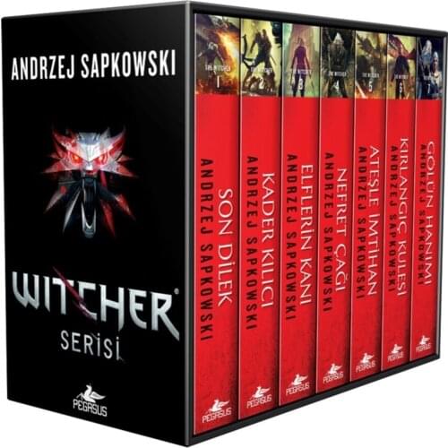 The Witcher Series Special Boxed Set 7 Book TURKISH