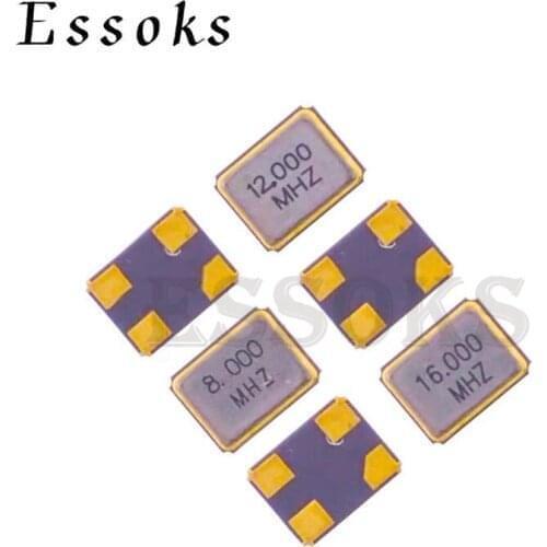 10PCS Quartz resonator Crystal 3225 SMD 27MHZ 27.000MHZ 30MHZ 30.000MHZ 32MHZ 32.000MHZ 40MHZ 40.000MHZ 48MHZ 48.000MHZ