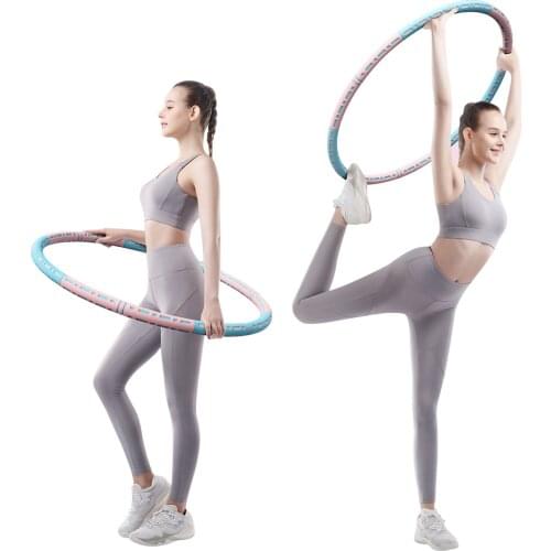 3-Color Detachable Slimming Ring and Waist Fitness Equipment Ring Massage Foam Adult Weight Loss Training Equipment