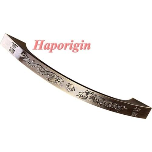 Antique Kitchen Cabinet Drawer Handles Dragon & Phoenix Cupboard Drawer Pull Vintage Wardrobe Dresser Handle Furniture Haporigin