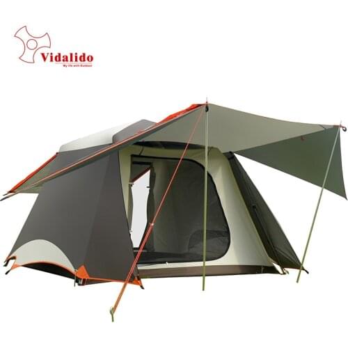 Automatic Tent Camping Pergola Family Camping Outdoor Fishing Casual Easy-to-put-up Tent College Style Water Resistant