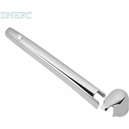 DNHFC Automobile rear window wiper strip ABS protective cover For Volkswagen T-ROC T ROC 2018 Accessories