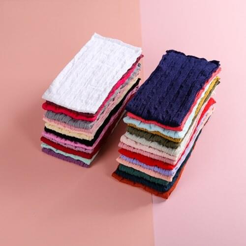 Baby Headband Jacquard Newborn DIY Handmade Hair Accessories Nylon For Girls Wide Head Wrap Infant Cute Turban Soft Bandage