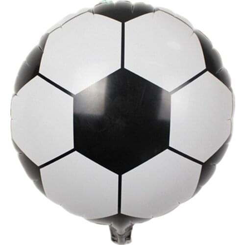 5pcs/new hot 18 inch football Helium Aluminum balloon childrens toys balloons wedding decoration birthday party supplies