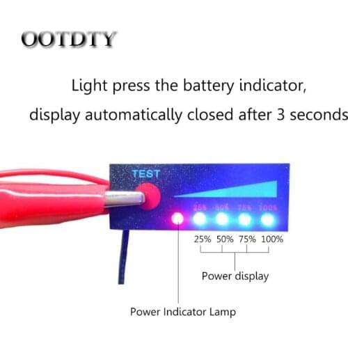 3.7V 2S 3S 4S 18650 Li-ion Lipo Lithium 12V Lead Acid Battery Level Indicator Tester LCD Display Meter Module Capacity Voltage