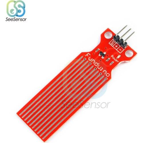 5Pcs Rain Water Level Sensor Module Analog Sensor Detection Liquid Surface Depth Height For Arduino DC3-5V 20mA