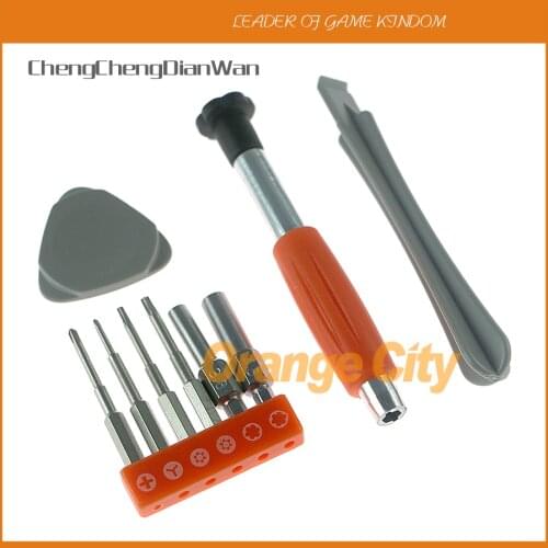 6sets/lot For nintend Switch NS 9 in1 set High quality Screwdriver Set Repair Tools Kit ChengChengDianWan