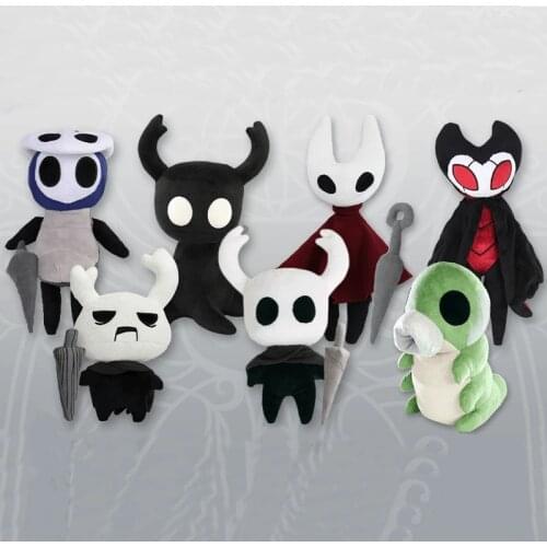 New 7pcs Hollow Knight Plush Set Toy Hot Game Hollow Knight Plush Figure Doll 30cm Soft Toys Christmas Gifts For Kids Fans
