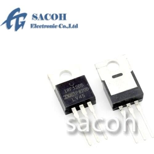 Genuine New Original 10PCS/Lot IRF3205PBF IRF3205 or IRF3205Z IRF3205ZPBF F3205Z 3205 TO-220 110A 55V Power MOSFET transistor