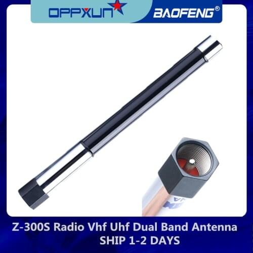 OPPXUN Fiberglass Antenna Z-300S Radio Vhf Uhf Dual Band Antenna For TYT Kirisun