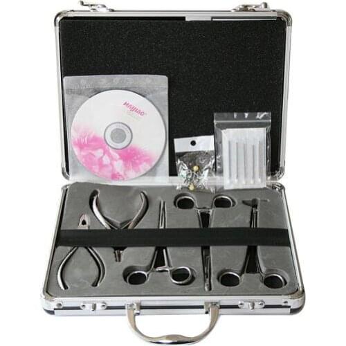 Power Dragon 316 L 5 Pieces Piercing Forceps Clamp Set Piercing Tool Kits Free Shipping