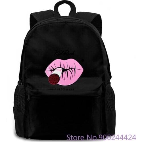 New Kid Rock First Kiss Rock Music Singer White To Leisure women men backpack laptop travel school adult student