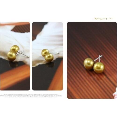 Natural Real Pearl Earrings Cultured Wedding Bridal Earrings Fresh Water Fashion Jewelry for Charm Women Girl