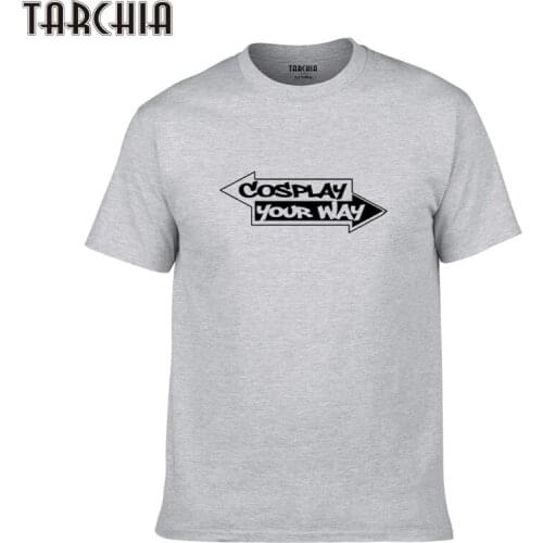 TARCHIA Short Sleeve 2021 Tee Boy Brand T-Shirts Top T Homme Summer Male Plus Shirt T Shirt Men Tee New Cotton Fashion Cosplay