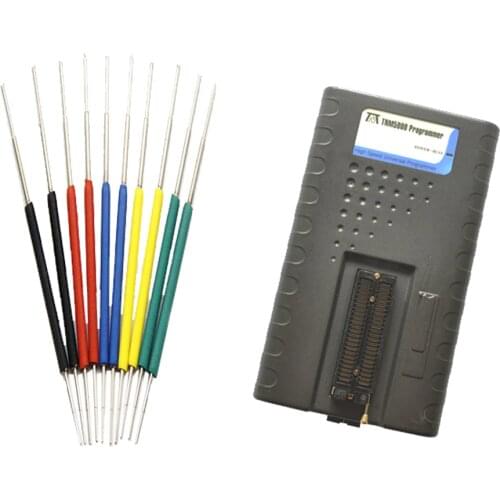 TNM5000 USB EPROM Programmer recorder+Micro IC clamp chip test adapter socket Support K9GAG08U0E for NAND flash/EPROM/MCU/JTAG