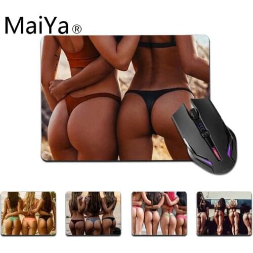 Maiya High Quality Sexy Girl Ass Summer Beach Bikini Beautiful Anime Mouse Mat Top Selling Wholesale Gaming Pad mouse