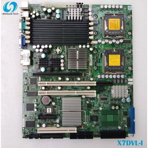 100% Working server Motherboard for X7DVL-I 54 CPU 5000V Fully Tested