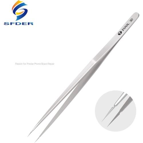 2UUL 3D Precision Tweezers For Mobile Phone Flying Wire Spot Welding Mainboard BGA Soldering Planting Tin IC Chip Hand Tools