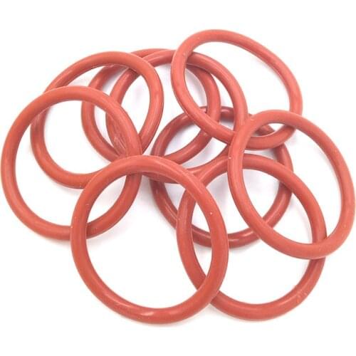 5pcs ID85*3.8mm Silicone o-ring dichtung Red Gasket of motorcycle part O ring