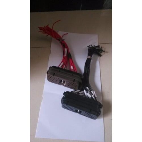 Free shipping! Excavator Computer board socket apply to CAT 320c excavator controller plug/cat Excavator parts