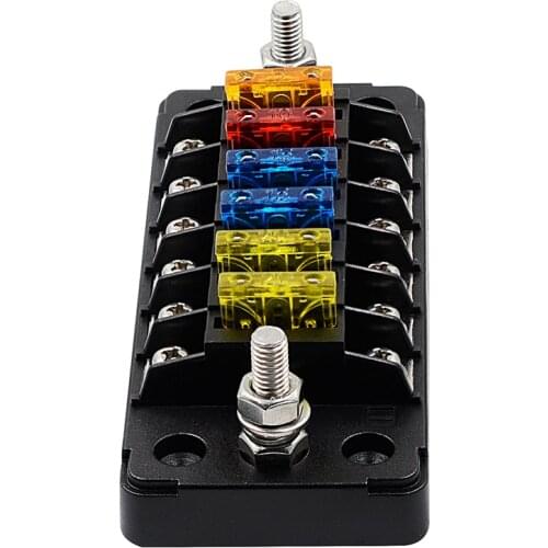 Hot Sale 8-Port 40A Powerpole Compatible Source Food Connector Splitter AP-8 Distributor fuse box