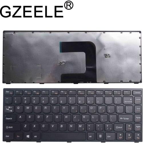 GZEELE New English US Laptop Keyboard for LENOVO M4400 M4400A M4450 M4450A BLACK