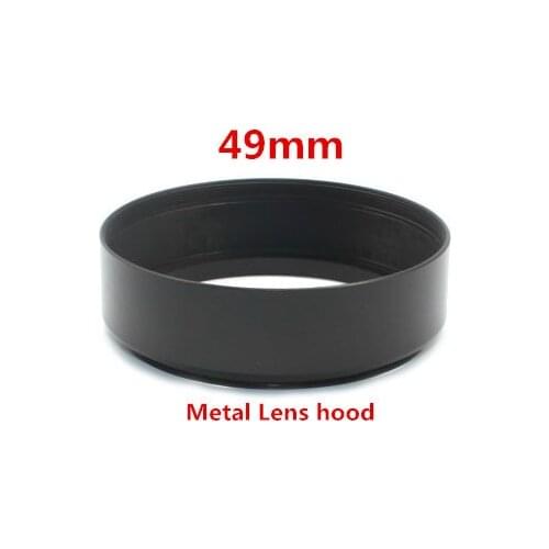 49mm Metal LENS HOOD for Canon Nikon all the camera 49mm lens