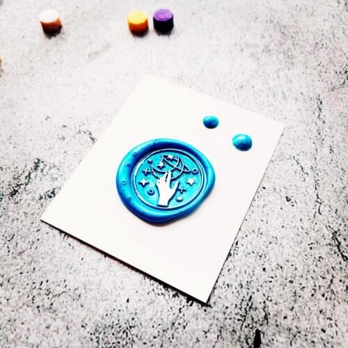 Moon seal Hand pickable stars Wax Seal Stamp Retro Antique Sealing Wax Scrapbooking Stamps HEAD Wedding Decorative Invitation