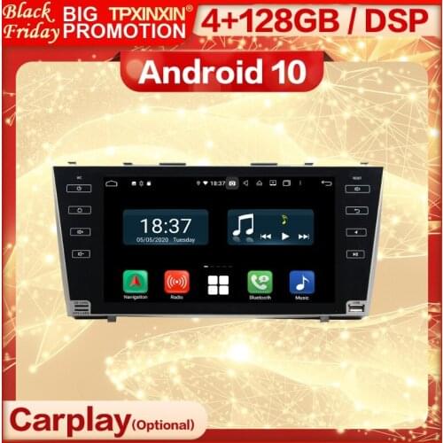 Carplay 2 Din Android Multimedia Stereo Receiver For Toyota Camry 2007 2008 2009 2010 2011 BT Radio Audio Video Player Head Unit