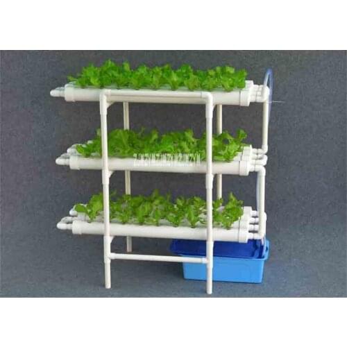New Hydroponics System Planting Horticultural Layered Three-dimensional Planting Rack 12 Pipes Soilless Cultivation Equipment