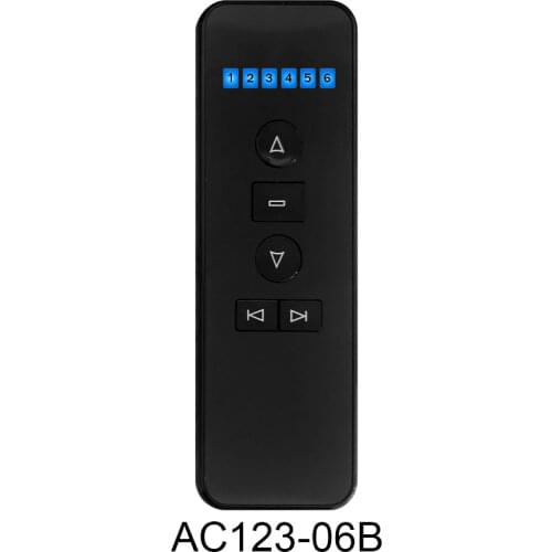 Original Aoke Multi-channel Remote Controller AC133 AC134 AC135 AC123 for A-OK Electric Curtain Motor Curtain Accessories