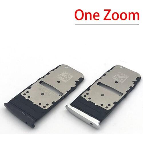 Original New Sim Card Adapter For Moto One Zoom Micro SD Card Tray Holder Phone Replacement Parts