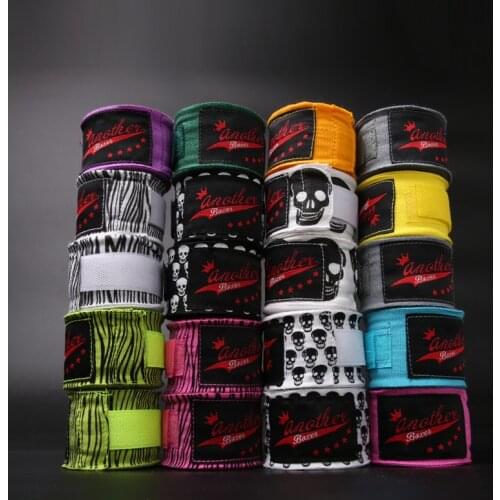 Professional Sports Strap Boxing Bandage Sanda Muay Thai Taekwondo Hand Gloves Wraps MMA Wrist Handwraps for Training Bandages