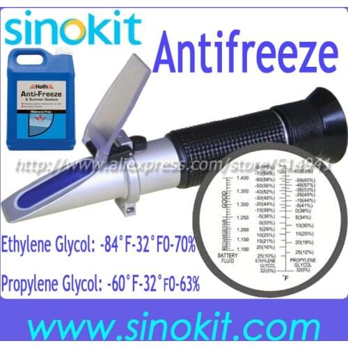 With CE Certification Antifreeze and Battery Hand-held Refractometer for coolant RHA-100ATC