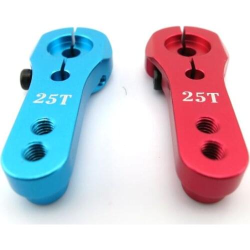 25T Standard Rocker Arm One Word Rocker Arm Aluminum Alloy Rocker Arm for MG995 MG996 946 Accessories