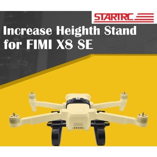 STARTRC Landing Gear Top Camera Fixed Bracket Increase Heighth Stand for Xiaomi FIMI X8 SE Folding Aircraft Accessories